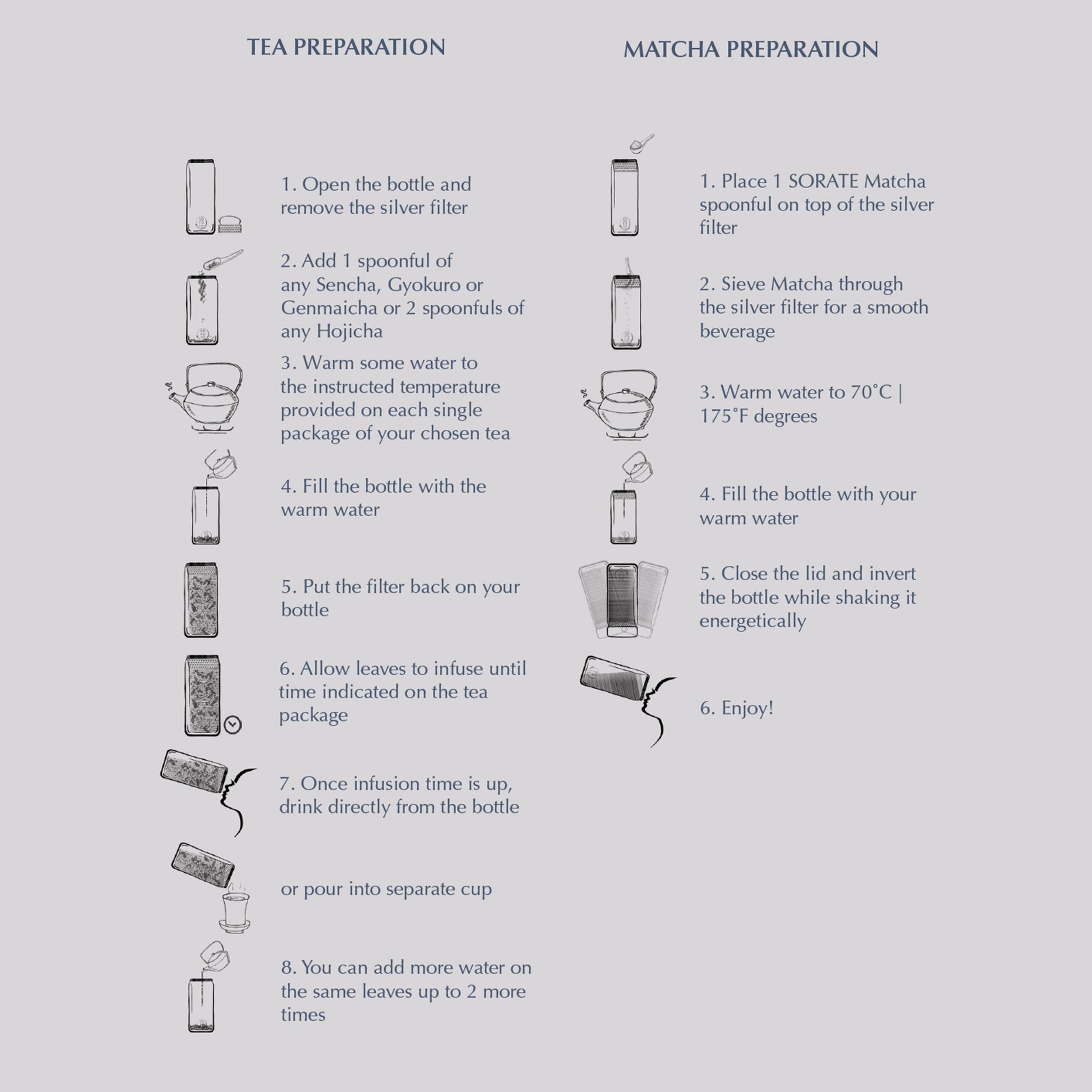 Glass Bottle - sorate