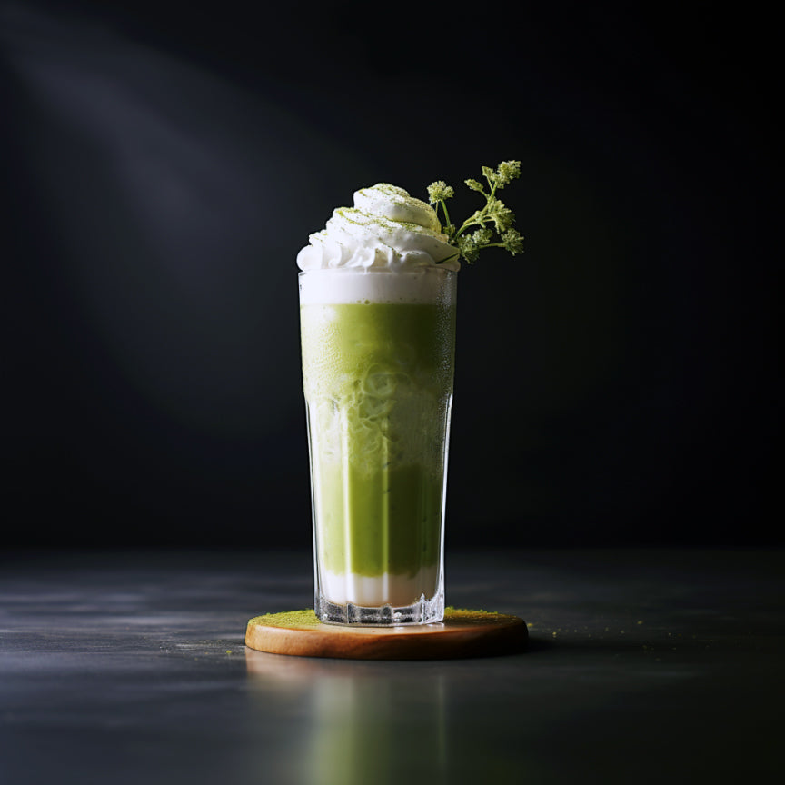 Dalgona Matcha Latte Recipe