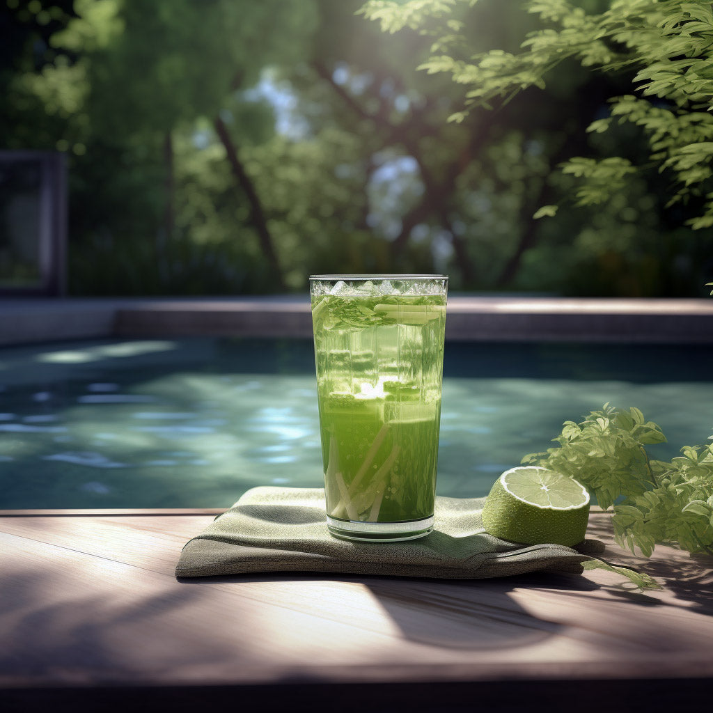 Iced Sparkling Matcha