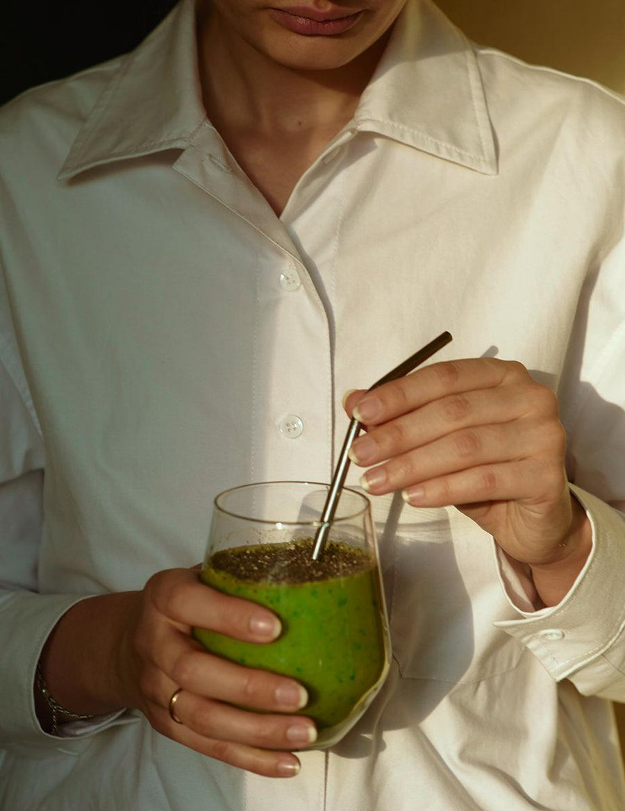 Banana Matcha Smoothie - sorate