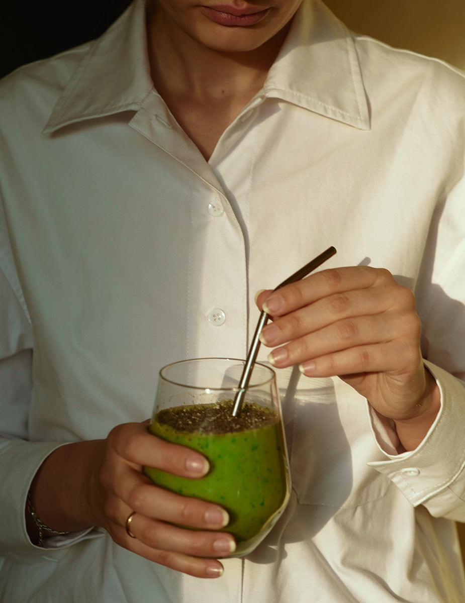 Banana Matcha Smoothie - sorate