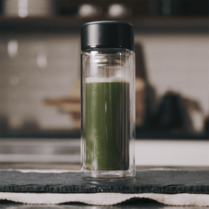 Glass Matcha Shaker & Tea Infuser – 400ml - Live Green